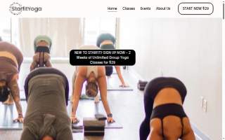 Starfit Yoga Studio - Jacksonville FL website