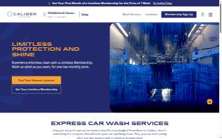 Caliber Car Wash - Archer Rd website