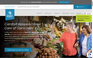 Comfort Keepers Home Care of Gainesville website