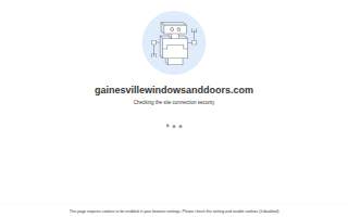Gainesville Windows & Doors website
