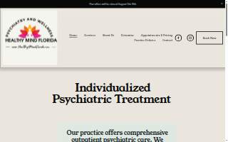 Healthy Mind Florida website