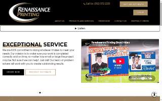 Renaissance Printing website