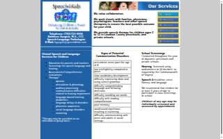 Speech4Kids of Gainesville website