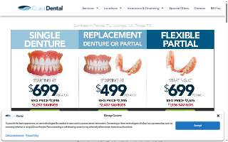 Coast Dental website