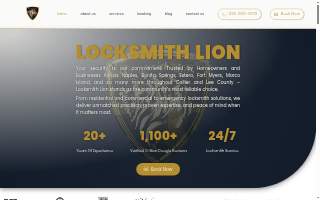 Locksmith Lion website