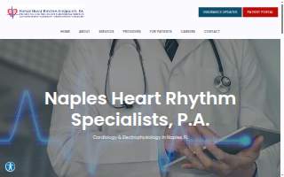 Naples Heart Rhythm Specialists, P.A. website