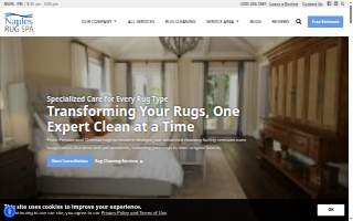 Naples Rug Spa website