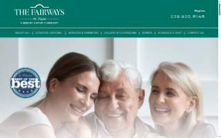 The Fairways at Naples | Memory Care Naples website
