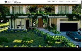 Ballagas Construction website