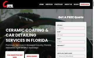 Cayo Mobile Detailing & Ceramic Coating of Florida website