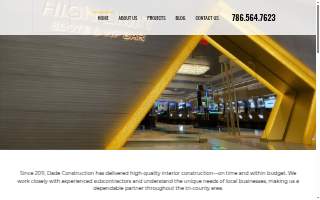 Dade Construction Corp. website