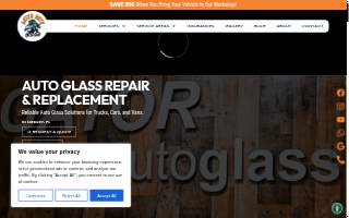 Gator Auto Glass website