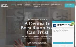 Great Boca Smiles website