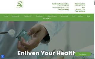 Serene Life Acupuncture website