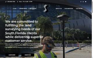 Suarez Surveying & Mapping Inc of Kendale Lakes website