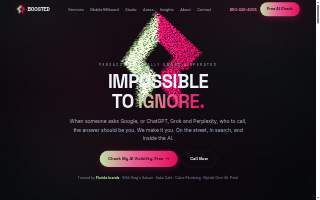 Boosted Digital Marketing Solutions, LLC website