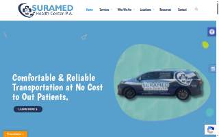SuraMed Health Center- Greenacres website