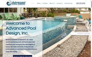 Advanced Pool Design website