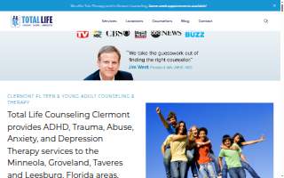 Clermont Counseling Services – Total Life Counseling of Groveland website