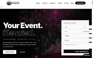 Lake County DJs & Rentals website
