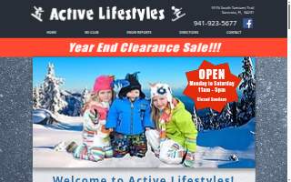 Active Lifestyles website