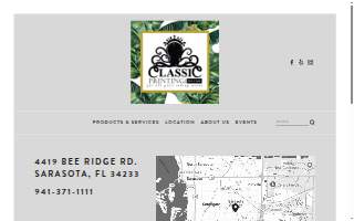 Classic Printing website