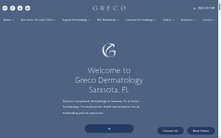 Greco Dermatology website