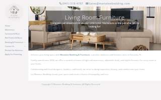 Manatee Bedding & Furniture website