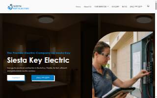 Siesta Key Electric - Electrical Contractor website