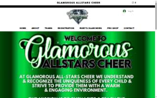 Glamorous Allstars Cheer And Dance website