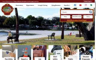 Haines City Electronic website