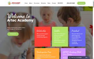 Artec Academy Child Care Center of Hallandale Beach website