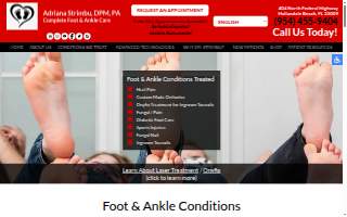 Complete Foot & Ankle Care website
