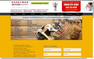 Handyman For You website
