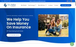 Skylake Insurance - Hallandale Beach website