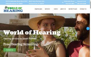 World of Hearing website