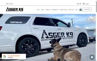 Asger K9 website