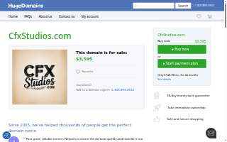CFX Studios Miami website