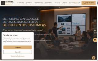 Dharma Digital Marketing Agency website