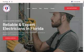 A-1 Florida Electric Contractor website