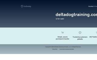 Delta Force K-9 website
