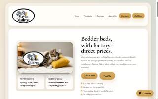 Maylin Mattress Factory Direct of Hialeah Gardens website