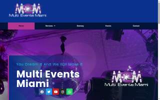 Multi Events Miami of Hialeah Gardens website