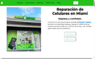 Nous Movil Repair website