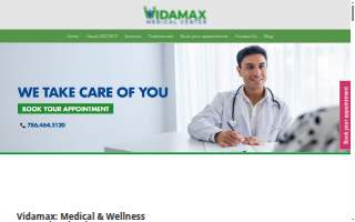 Vidamax Medical Center of Hialeah Gardens website
