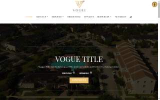 Vogue Title LLC website