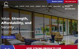 GIG Windows & Doors website