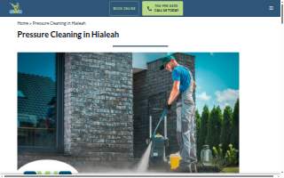 GWS Pressure Cleaning website