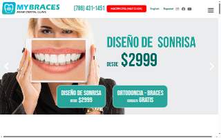 My Braces Miami website