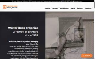 Walter Haas Graphics Inc website